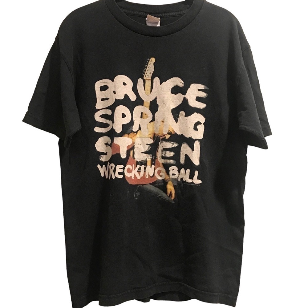 Bruce Springsteen 2012 Wrecking Ball Concert Tee Unisex T-Shirt Size Medium